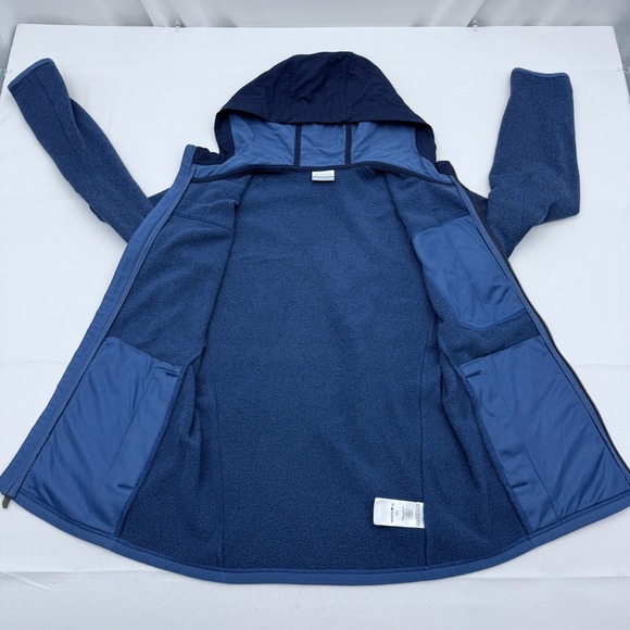 Columbia Omni-Shield Altitude Aspect Jacket Mens Small Fleece Full Zip Hoodie - Picture 3 of 9